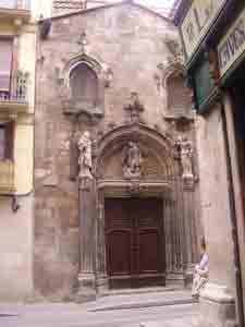 Antica facciata chiesa Sant Miguel