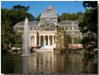 Palacio de Cristal Giardini del Retiro Madrid