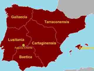 Province Romane Spagna