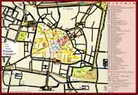 Mapa y itinerario de Pistoia